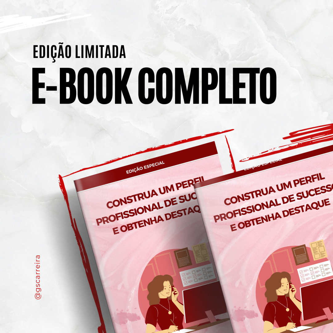 E-book: Construa um perfil de sucesso e obtenha destaque thumbnail