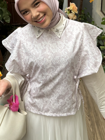 94. Vest-waffle brown thumbnail