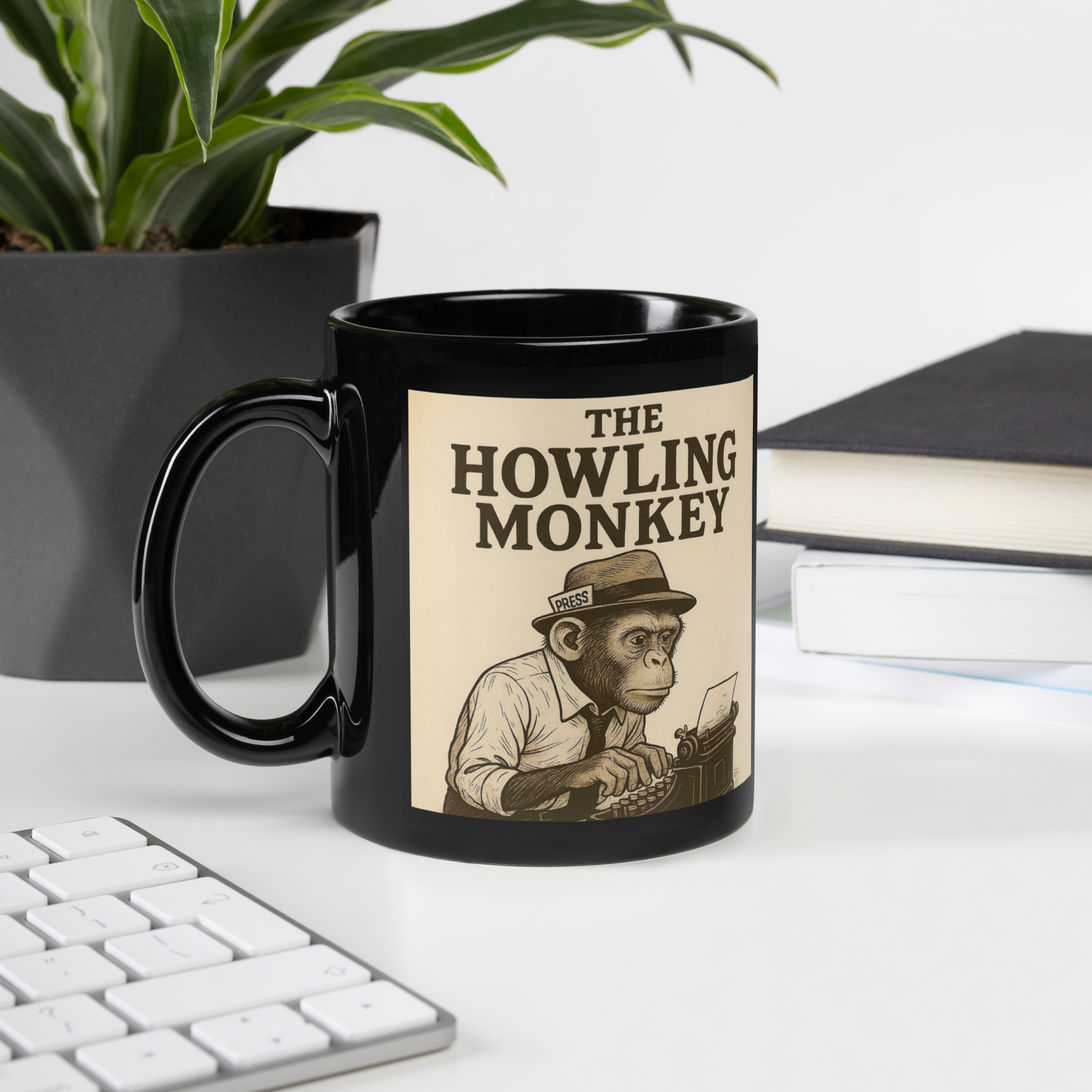 Howling Monkey Logo Mug thumbnail