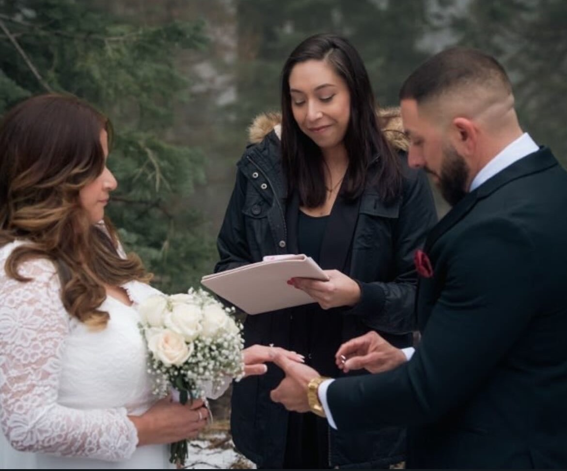 Beautiful mountain wedding 🗻 thumbnail