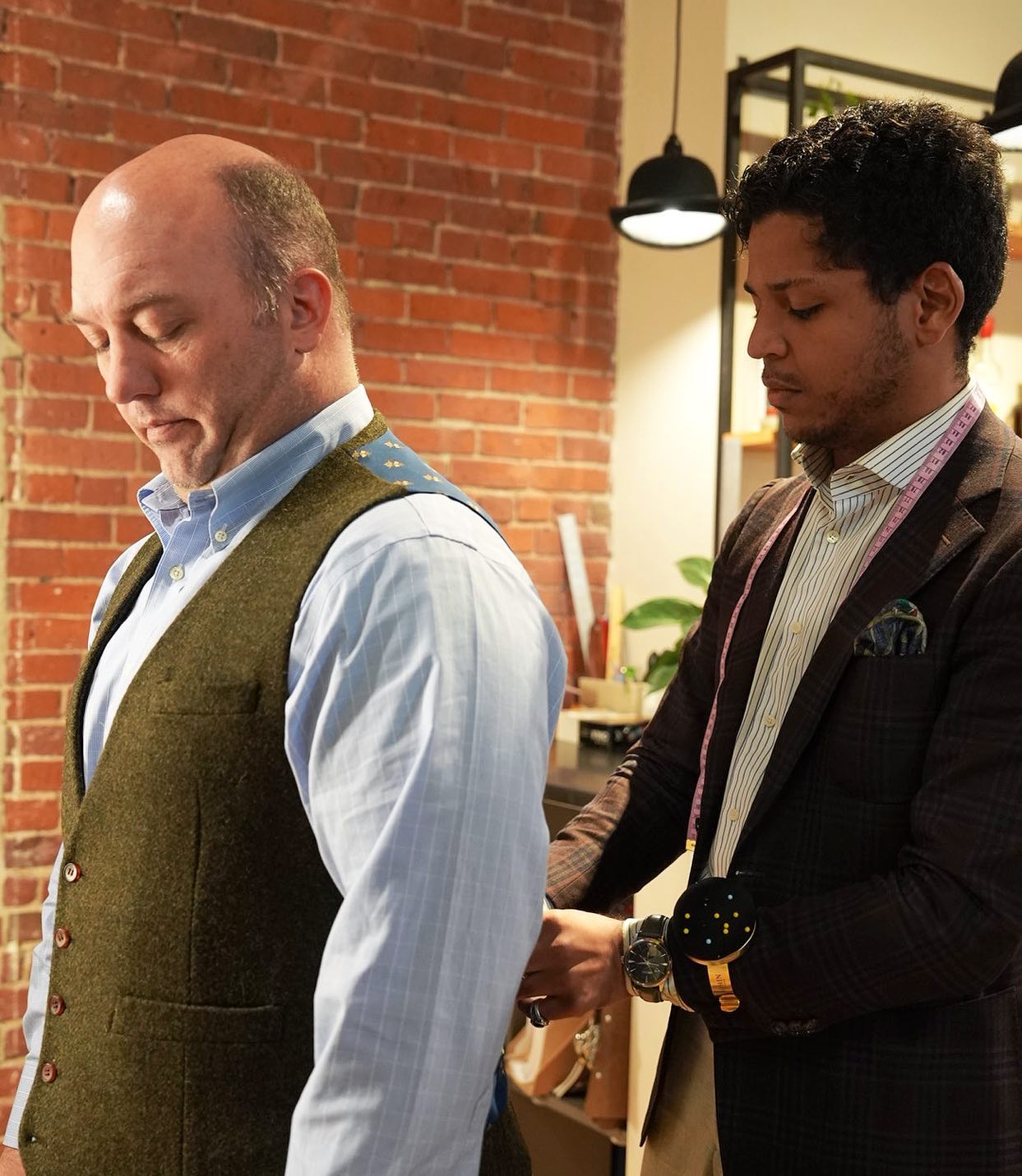 It takes about three visits to help you get the perfect fit!