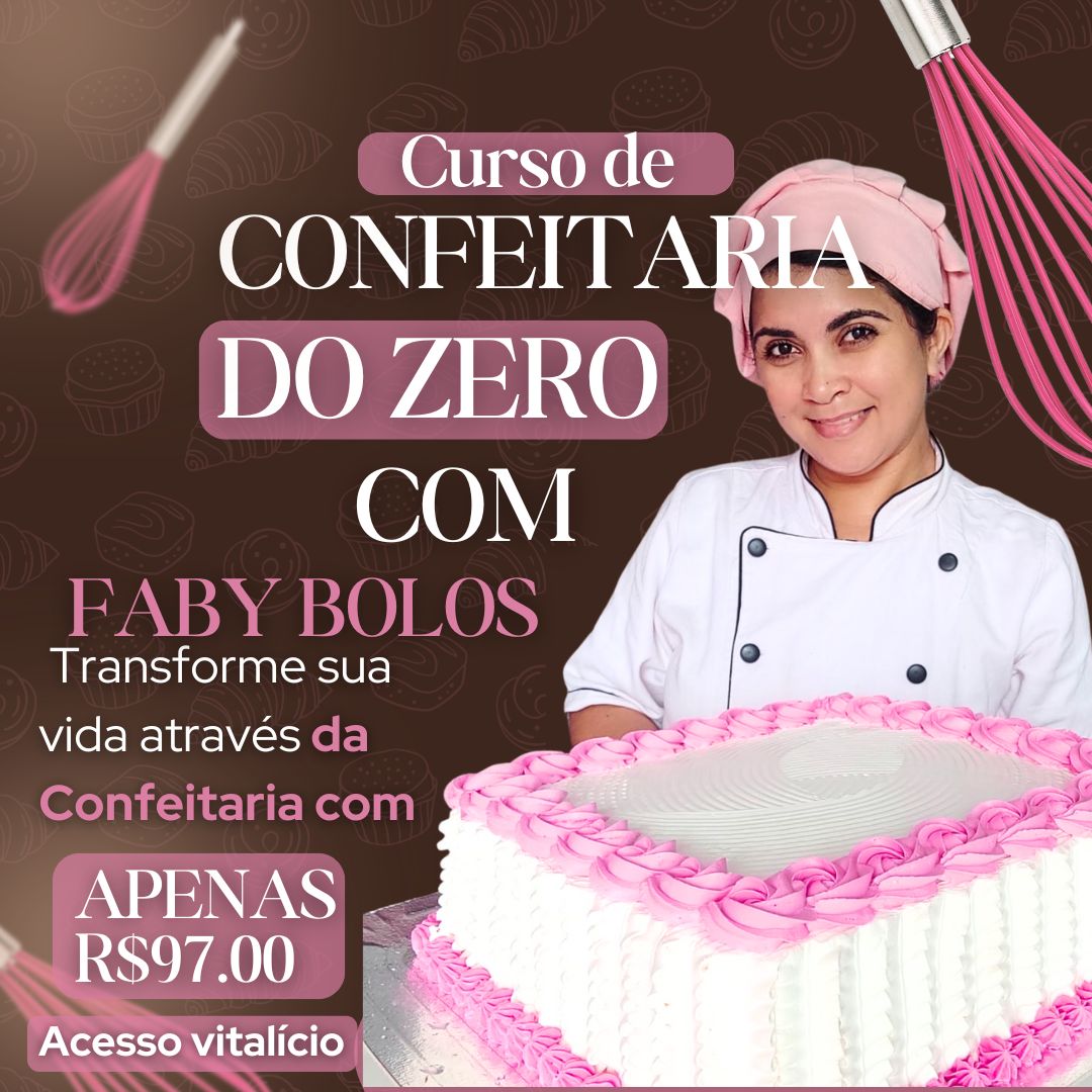 Curso de Confeitaria do Zero com Faby Bolos  thumbnail