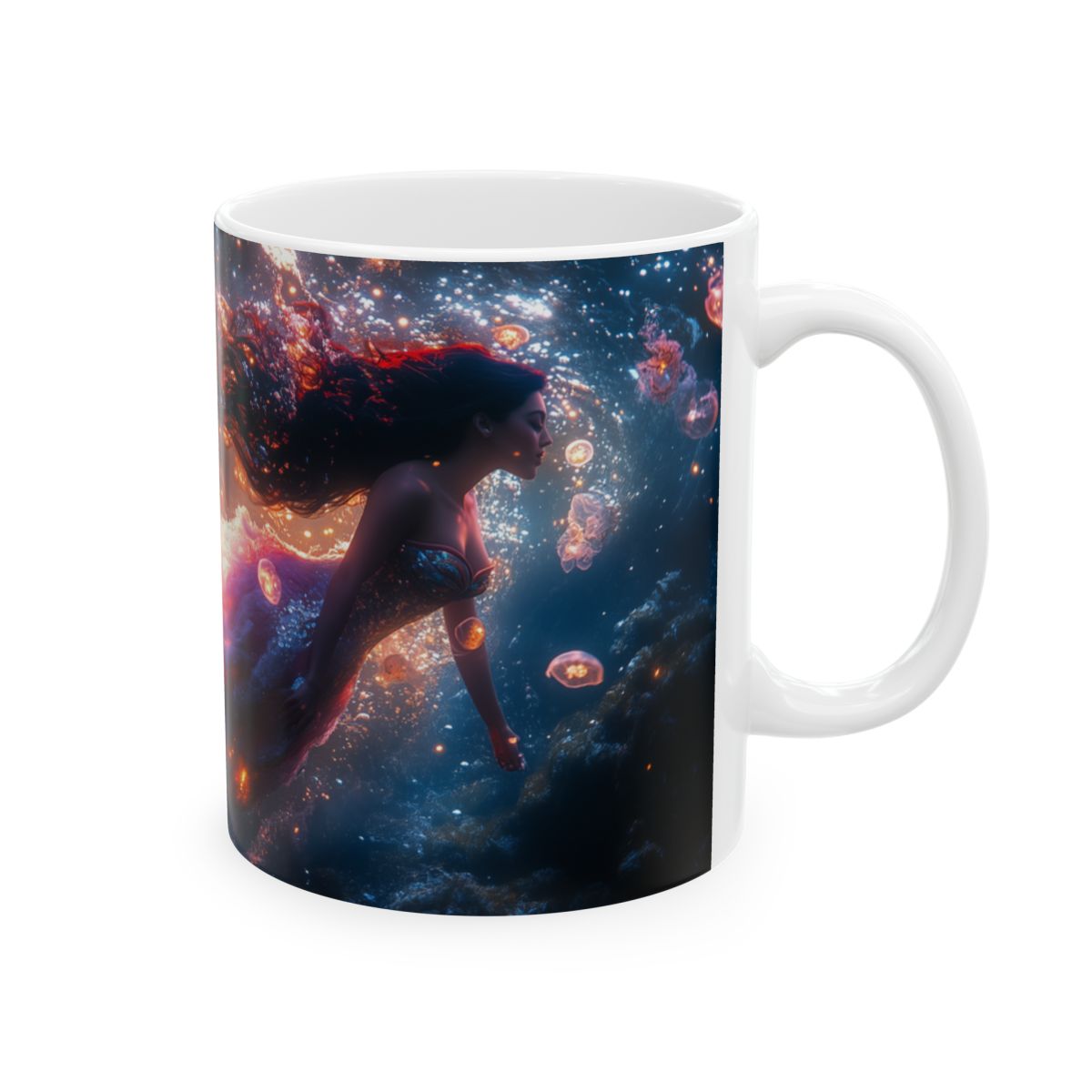 Cosmic Nebula Mug | Space Lover Gift, Astronomy Cup, Unique Coffee Mug, Starry Night Drinkware, Celestial Ceramic Mug - $7.68 - Ethereal Beauty Art thumbnail