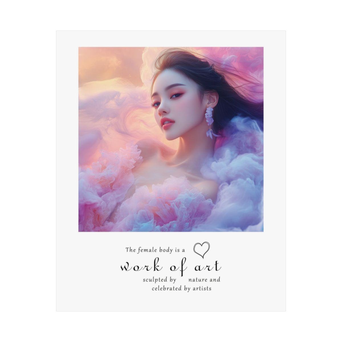 Ethereal Beauty Motivational Print | Slogan Photography Poster, Inspirational Art, Motto Gifts, Interior Design, Positive Quote - $24.93 - Ethereal Beauty Art thumbnail
