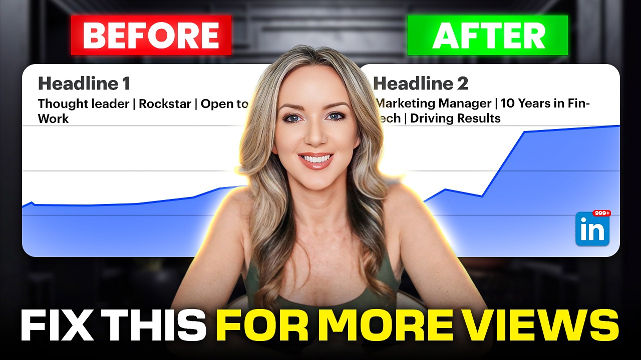  Ex-Recruiter Reveals The Best LinkedIn Headline Formula To Land Jobs! thumbnail