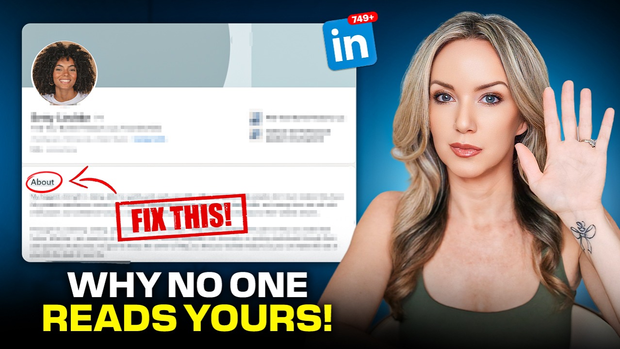 Stop Writing Boring LinkedIn About Sections (Do This Instead) thumbnail