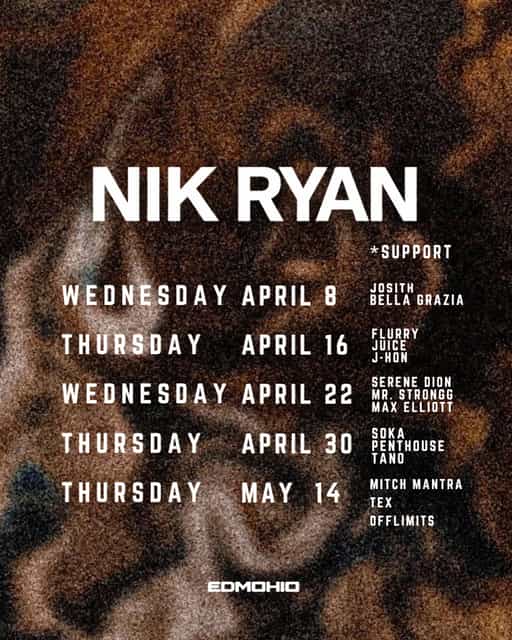 Nik Ryan @ Bodi - April 30 w soka, penthouse & tano thumbnail