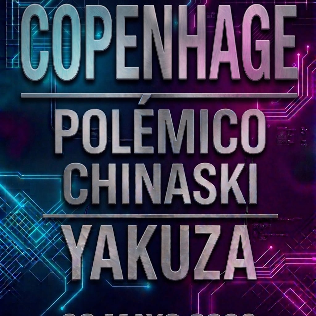 Entradas · 23 may · Sala Marearock · YAKUZA + POLÉMICO CHINASKI + COPENHAGE · 7€ thumbnail