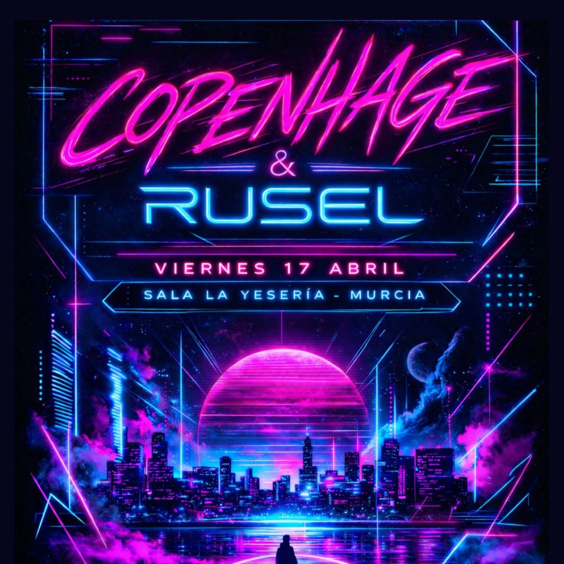 Entradas · 17 Abril · Sala La Yesería · COPENHAGE + RUSEL · 8€ thumbnail