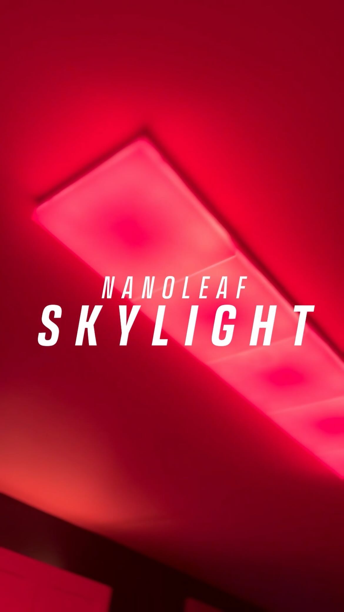 Our kitchen lighting wasn’t functional or pretty. I decided we needed a major upgrade with the @nanoleaf Skylight. It wa