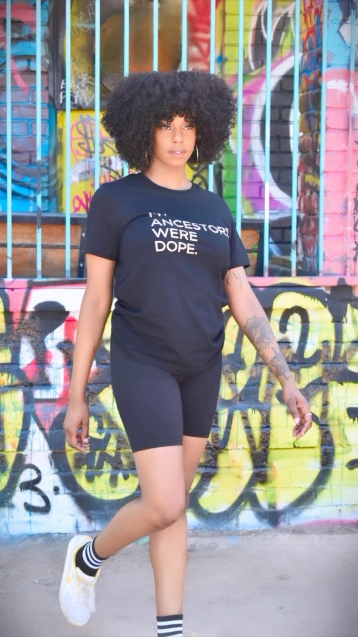 When your ancestors were dope, you really can’t help but to show it 🖤.