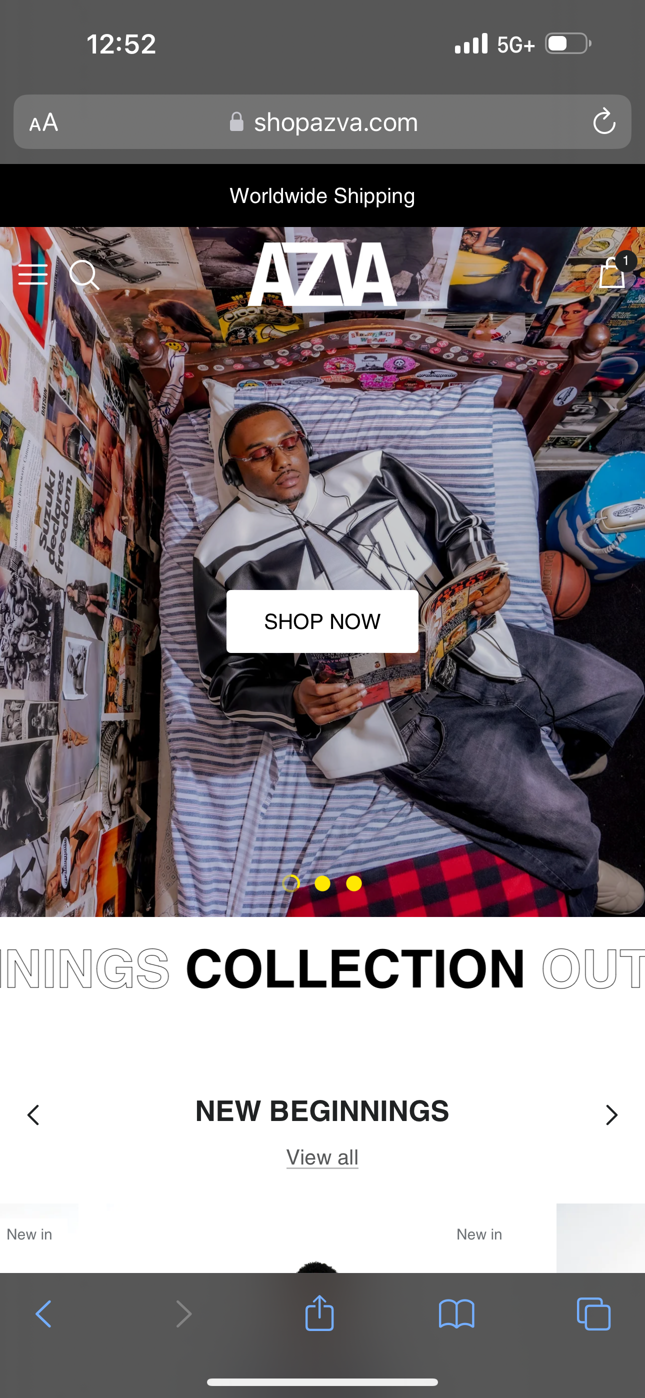 azva 10% off when you use code “SABINAOTIS” at checkout  thumbnail