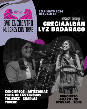 4•Mayo Otavalo EC / Festival 8vo Encuentro de SInchi Warmikuna thumbnail
