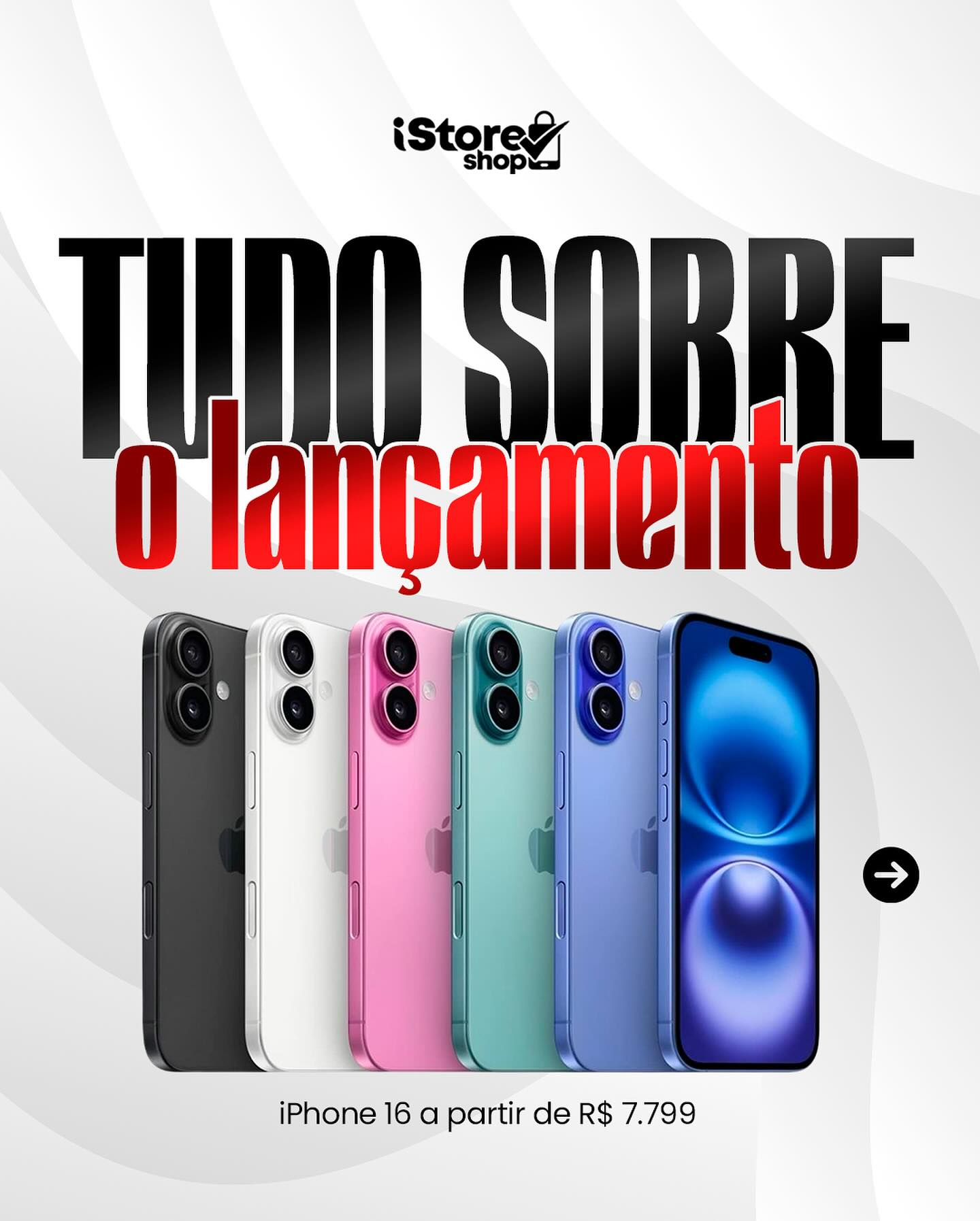 VEJA TODAS AS NOVIDADES 🚨👇🏽

Conheça os novos iPhones 16! Com um design renovado e tecnologia de ponta, eles trazem um b