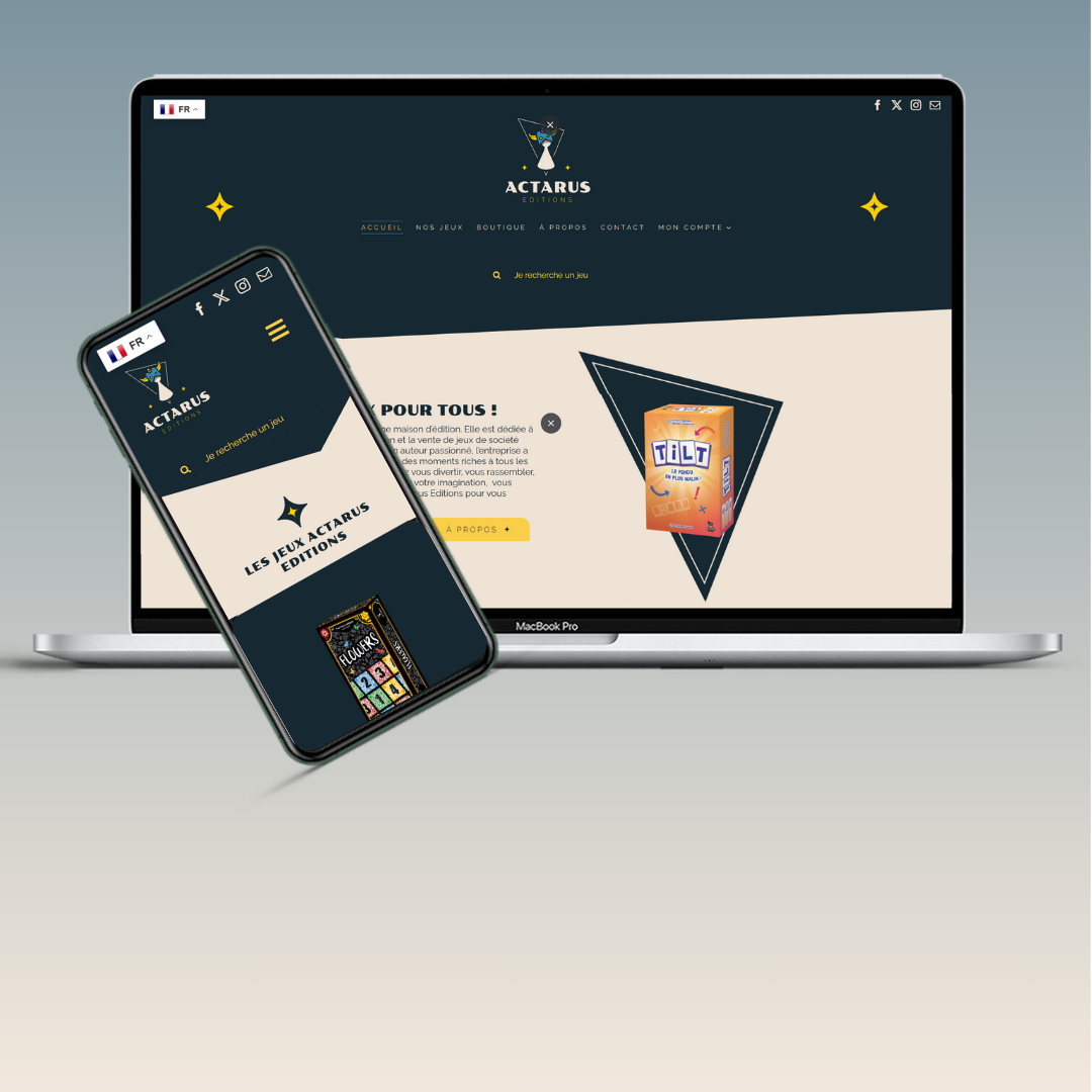 Boutique en ligne : Jeux Actarus Editions thumbnail