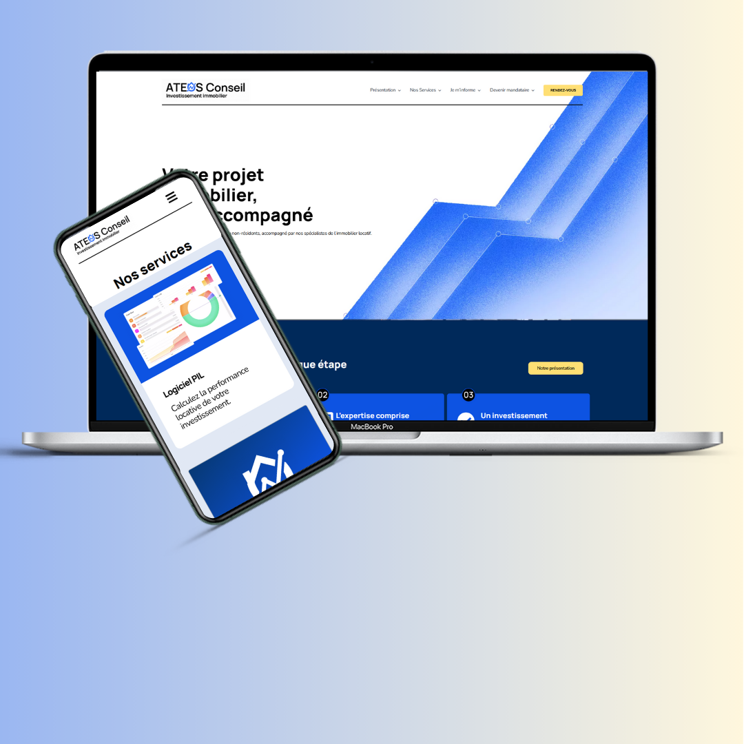 Site vitrine : Investissement Immobilier en France thumbnail