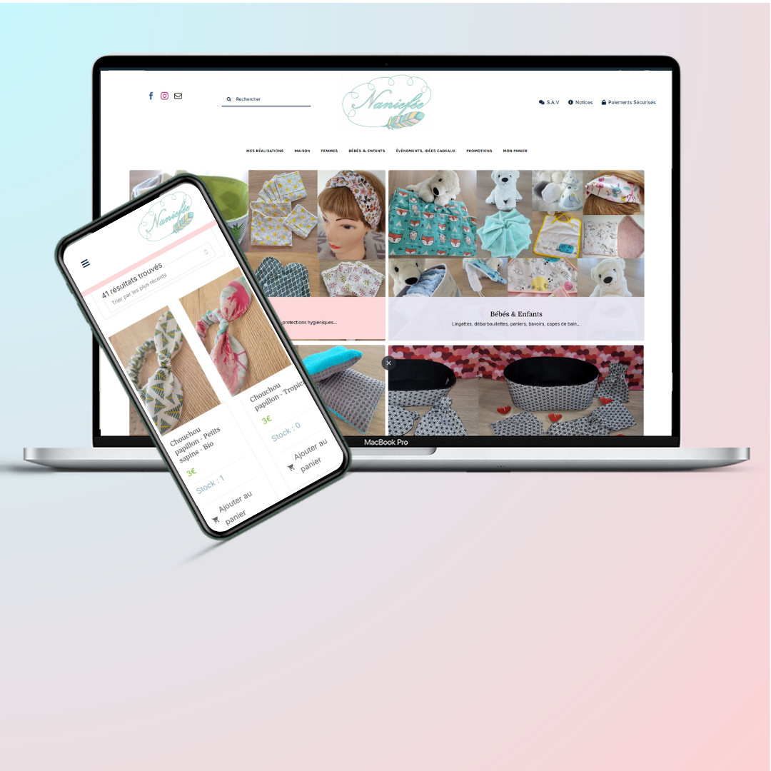 Boutique en ligne : Nanifée (doubs) thumbnail