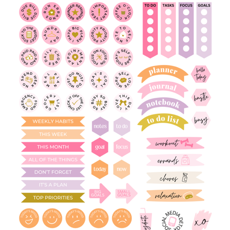 3 Page Digital Sticker Set thumbnail