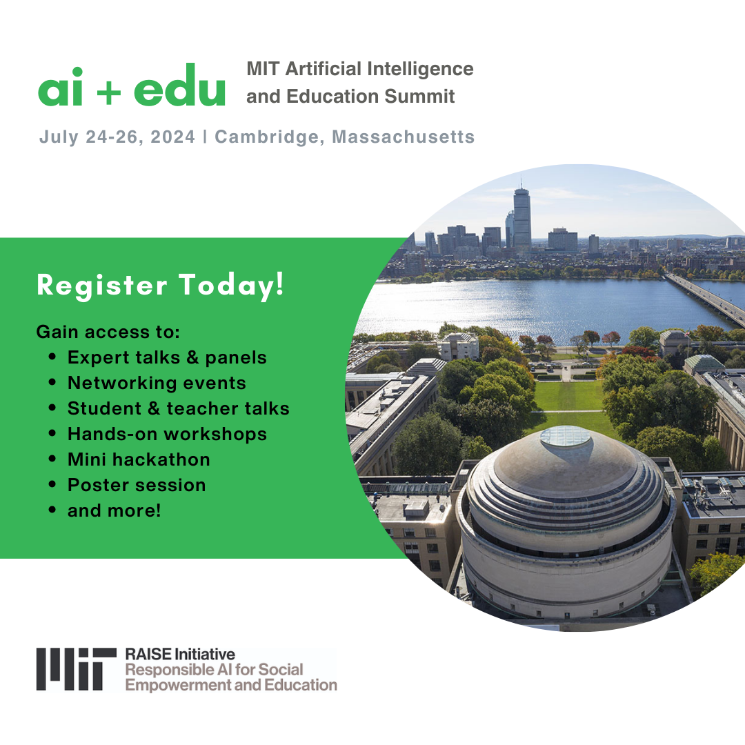 Register for the MIT AI & Education Summit! thumbnail