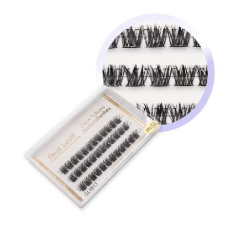 Cartela Cílios Tufos Autocolantes c/cola Real Love CLIQUE AQUI thumbnail