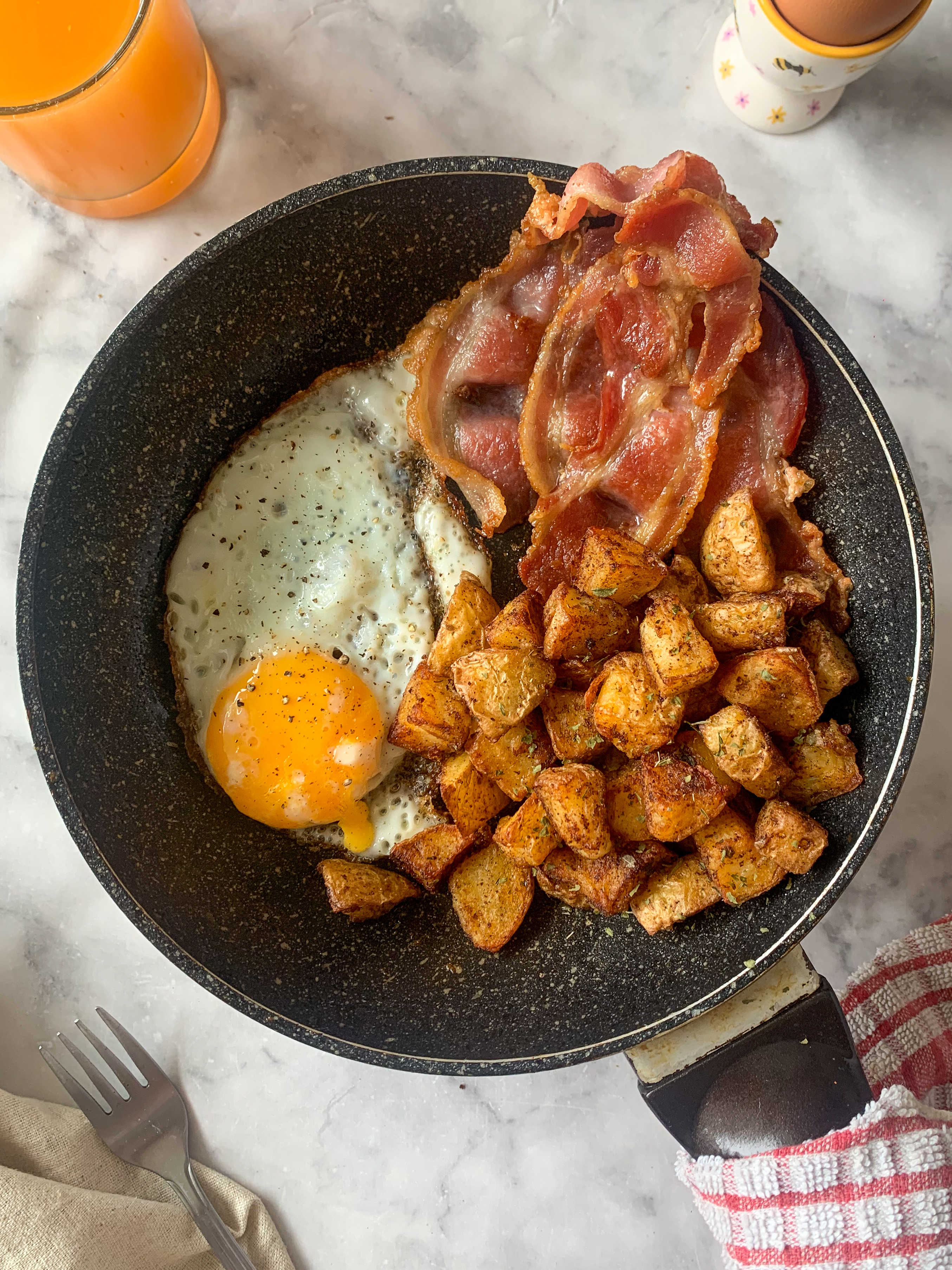 Microwave Breakfast Potatoes  thumbnail