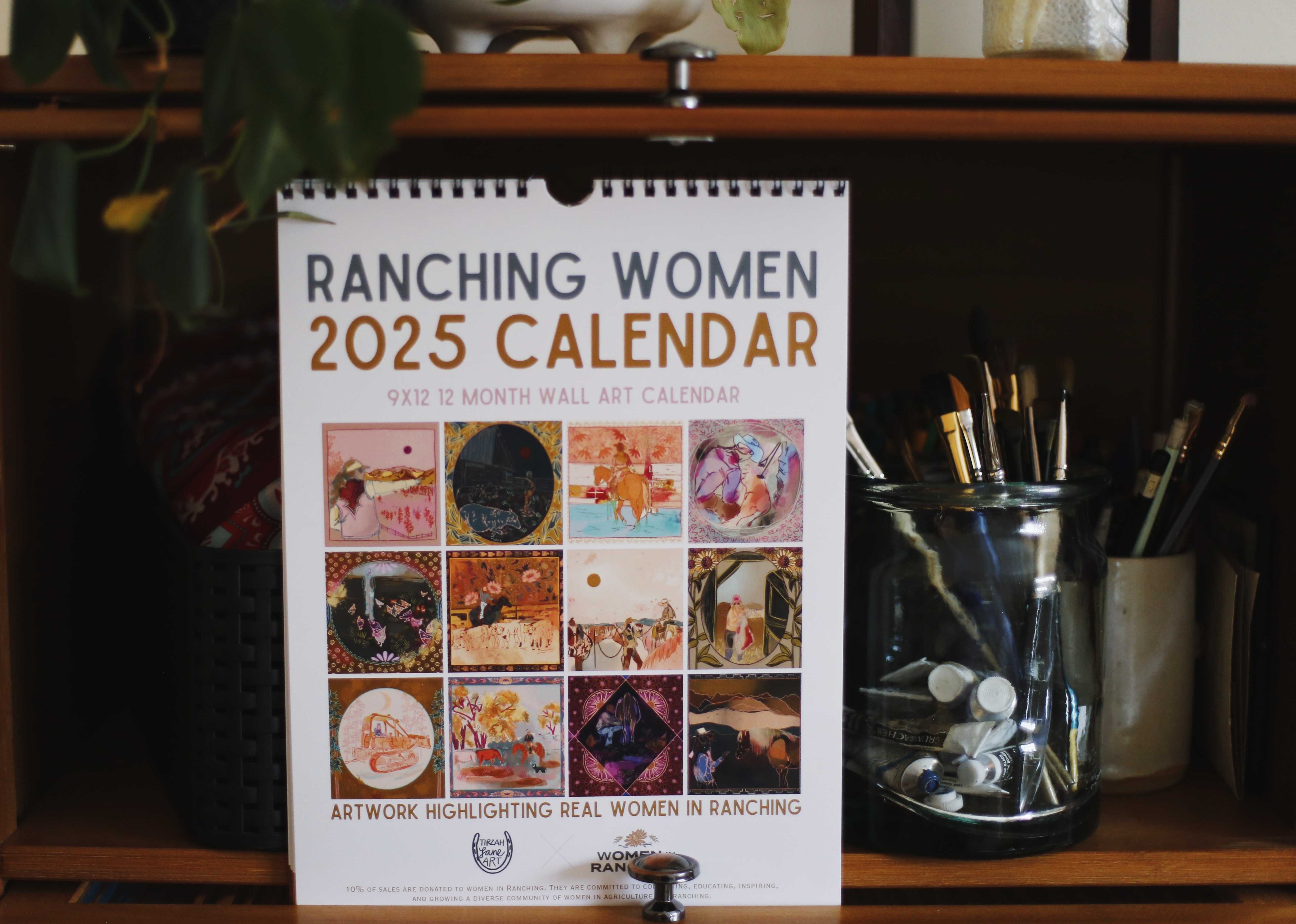 WIR X Tirzah Lane Art 2025 Calendar thumbnail