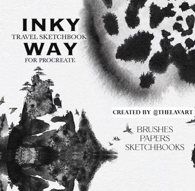 Ink Sketchbook brushes thumbnail