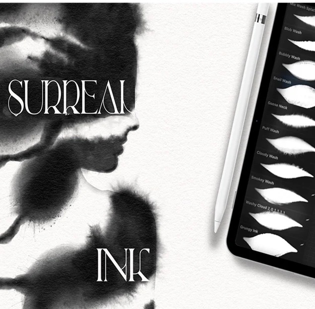 Surreal ink brushes  thumbnail