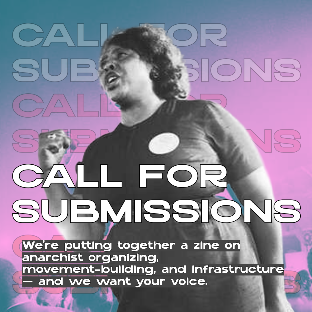 SUBMIT TO OUR ZINE - NOV 1 DEADLINE thumbnail