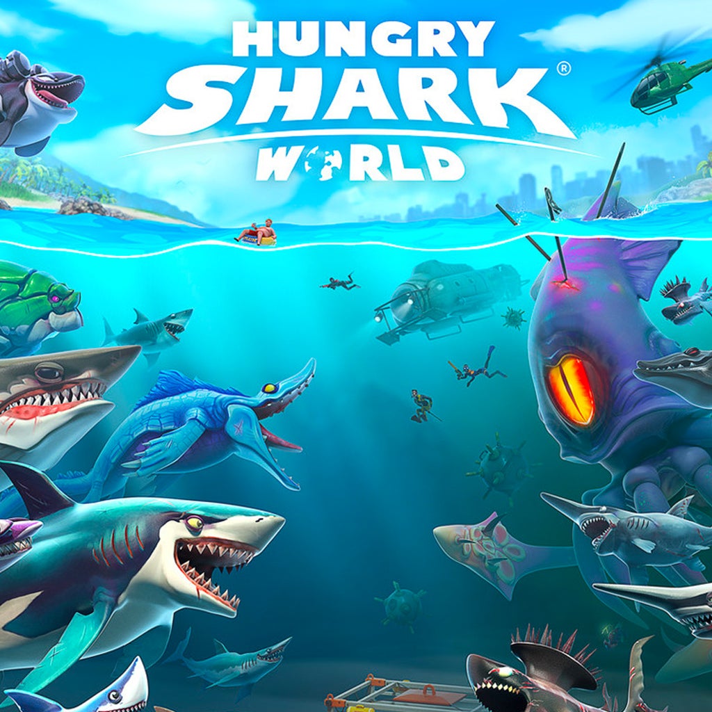 Hungry Shark World v5.6.1 APK Mod (Dinero infinito) thumbnail