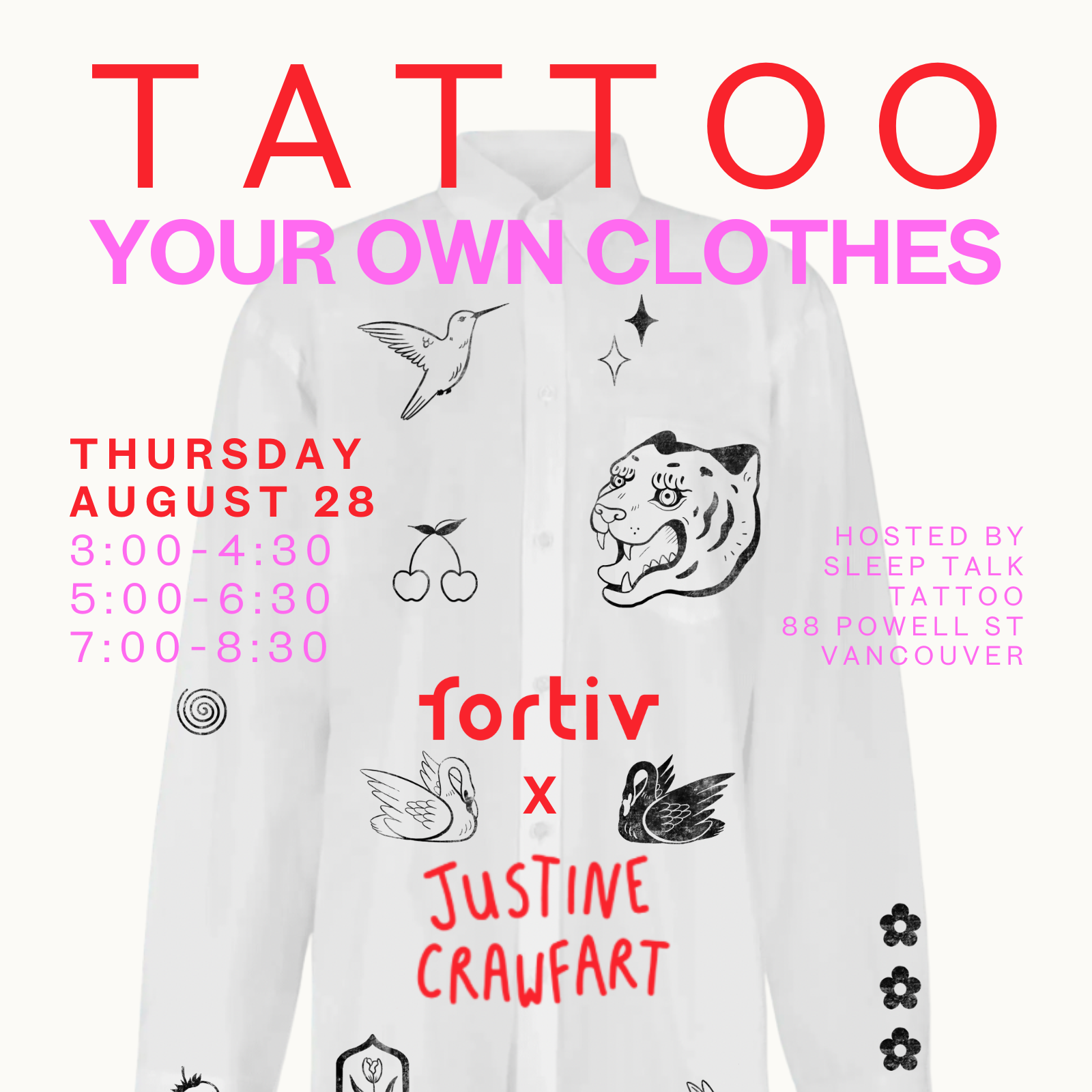 Tattoo Your Clothes | August 28th  thumbnail