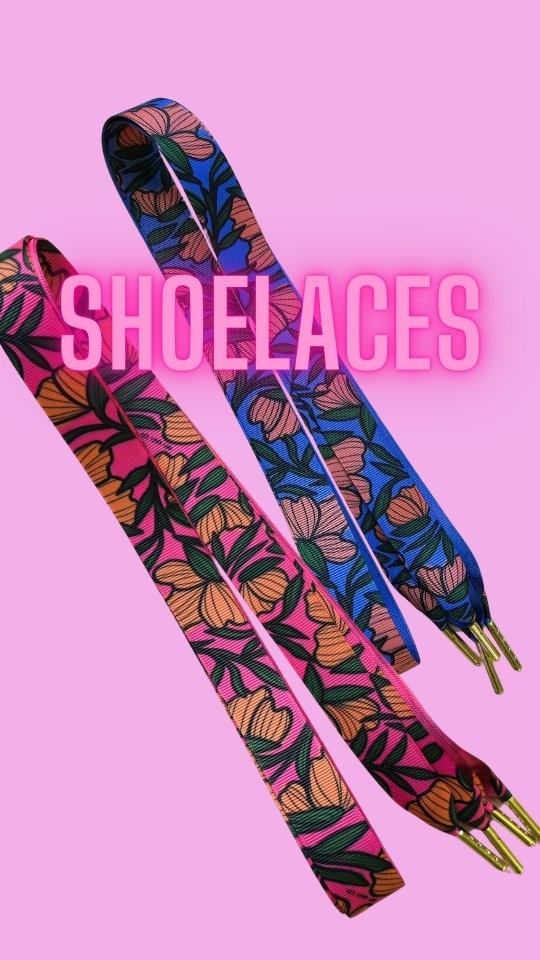 Yeah, you see it!! SHOELACES!!
.
Introduced at today's pop-up with great reviews!!!
.
Are you team pink or team blue?