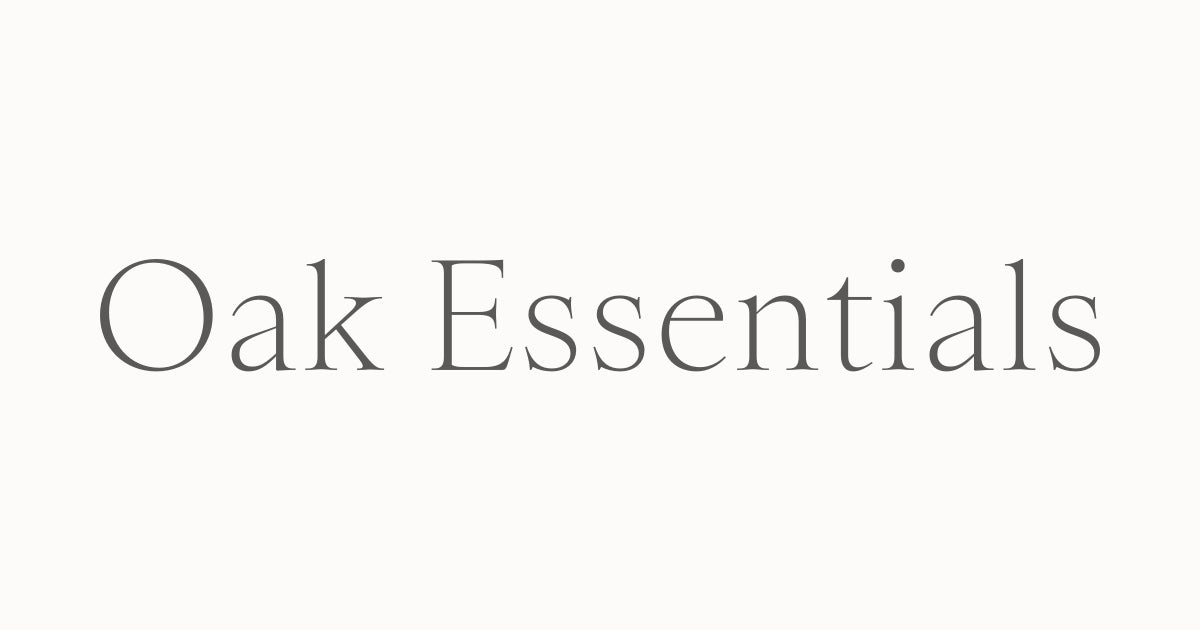 Oak Essentials: use code jshah15 to save 15% off thumbnail