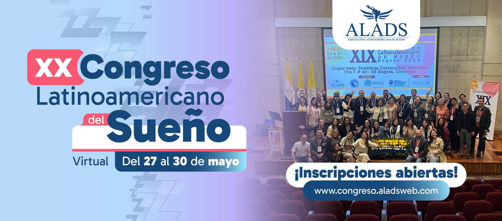 Inscripciones al XX Congreso Latinoamericano de Medicina del Sueño thumbnail