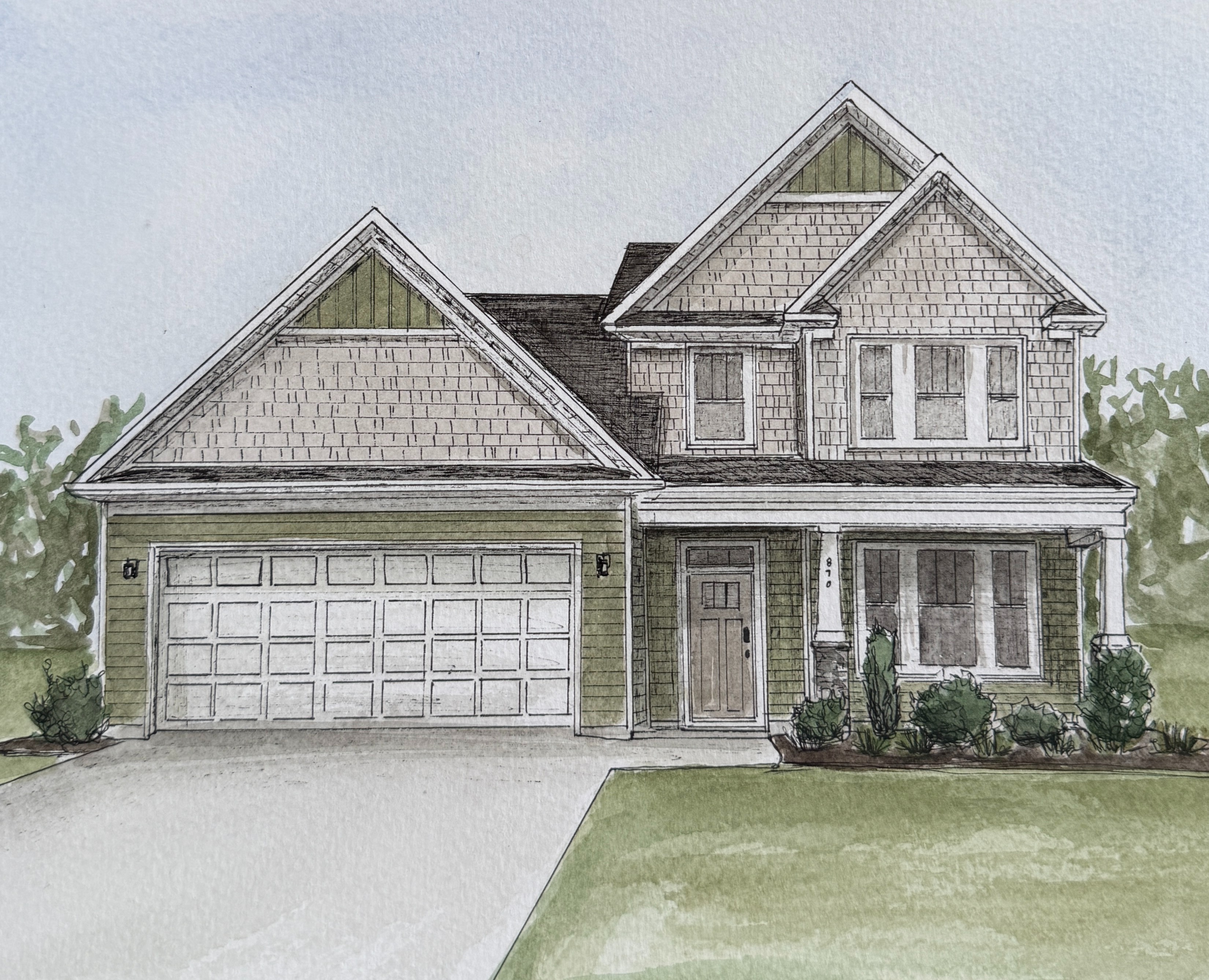 Custom Home Portraits thumbnail