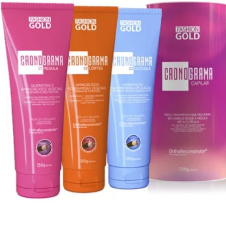 Kit New Cronograma Capilar - Fashion Gold thumbnail