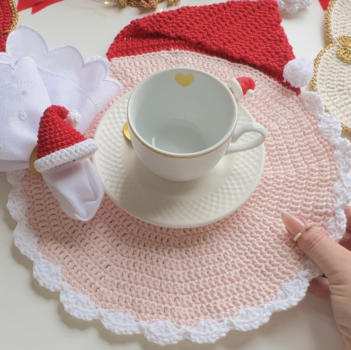 Americano + Porta Guardanapo Gorro do Noel thumbnail