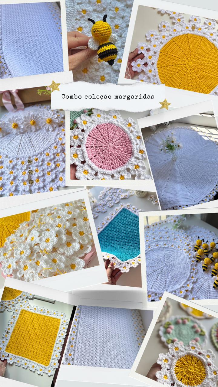 COMBO - COLEÇÃO MARGARIDAS - Sônia Mendonça | Hotmart thumbnail