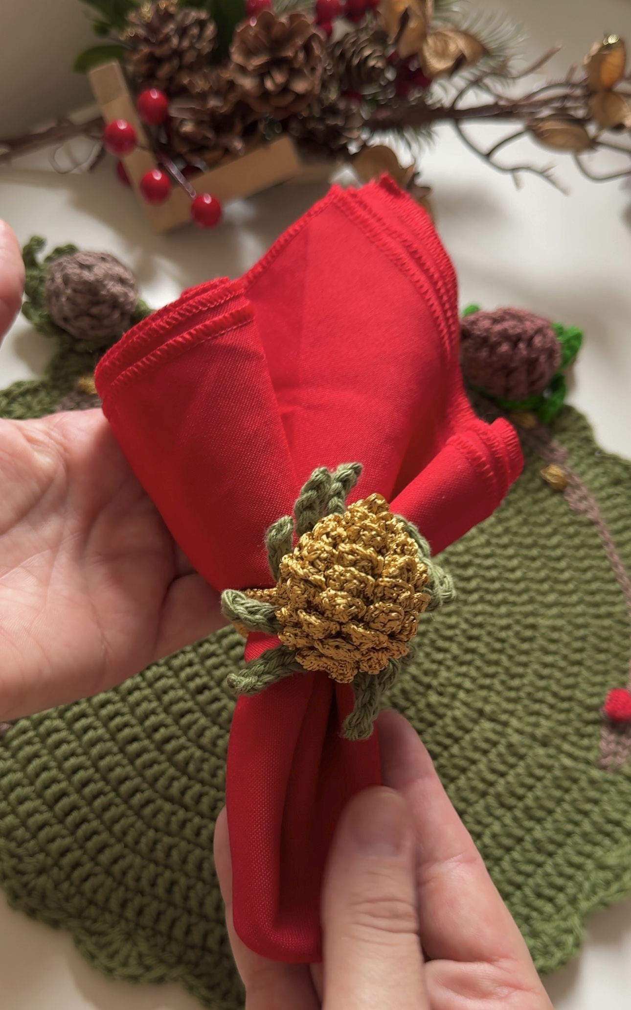 PORTA GUARDANAPO PINHA thumbnail