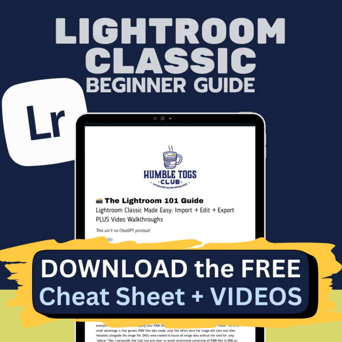FREE Lightroom Classic 101 Guide thumbnail