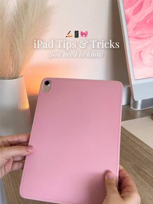 iPad tips and tricks you need to know! 📱💗 here are a few iPad gestures and iPad hacks you may not have known ⭐️ hope thi