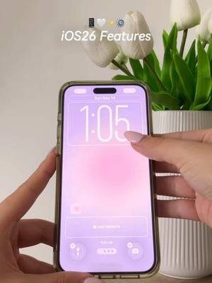 iOS26 features you need to know 📱 here are my favorite iOS26 features! 💕 with Liquid Glass, Apple Intelligence, and cust