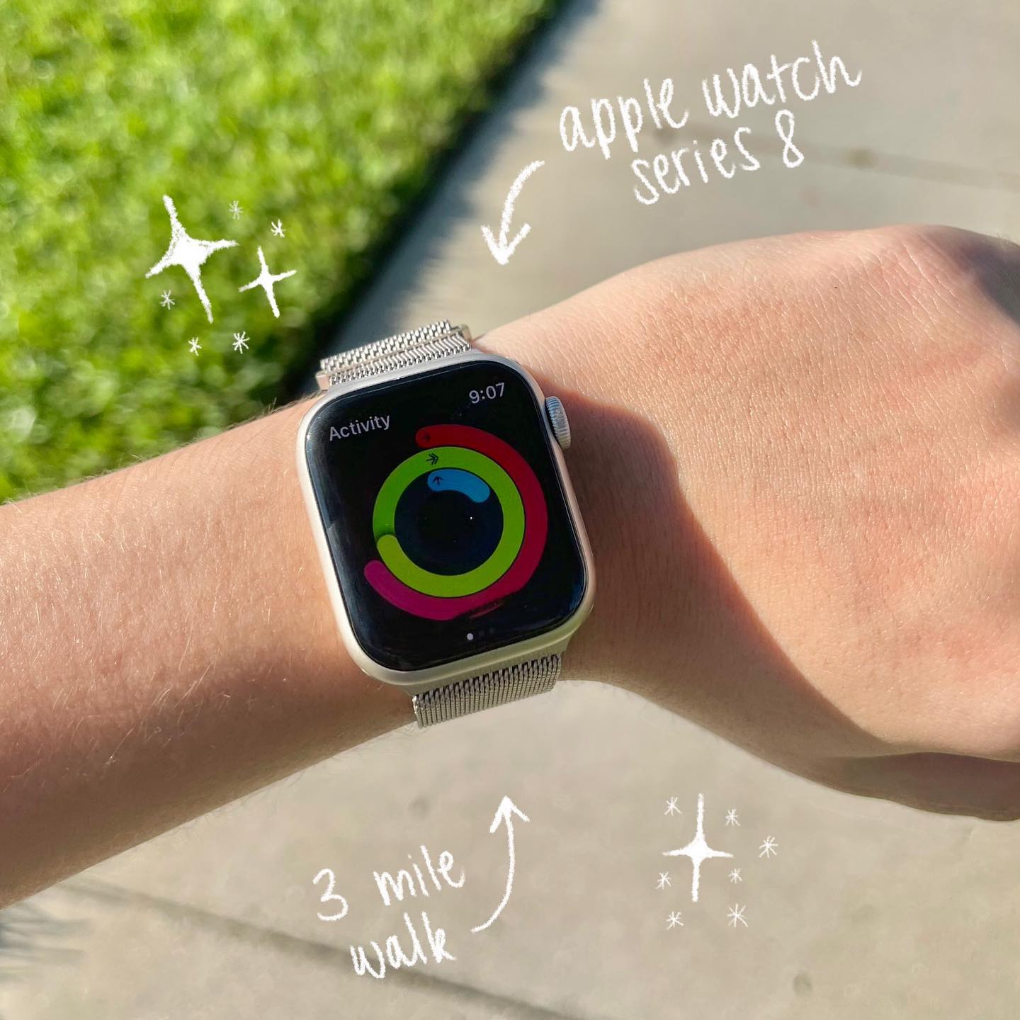lately, i have been loving my apple watch!! ⌚️✨ its amazing for my morning walks 🤍
•
•
•
#applewatch #applewatchworkout 