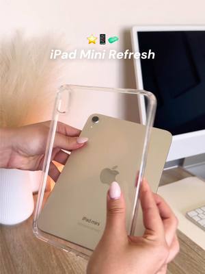 iPad mini refresh 💕📱 want this case? link in bio to shop & use code PCFAN15 at checkout 🛒 😍 i’m obsessed with the Rose G