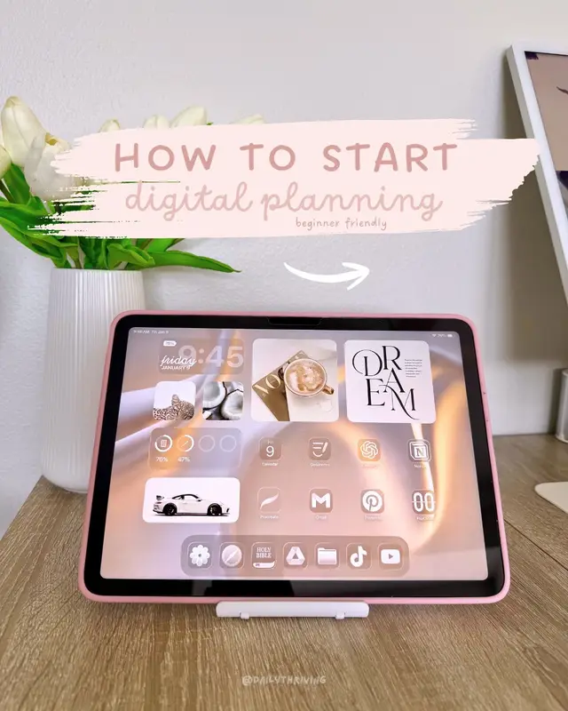 beginner friendly digital planning guide ✨ #ipad #ipadplanner #digitalplanner #digitalplanningforbeginners 