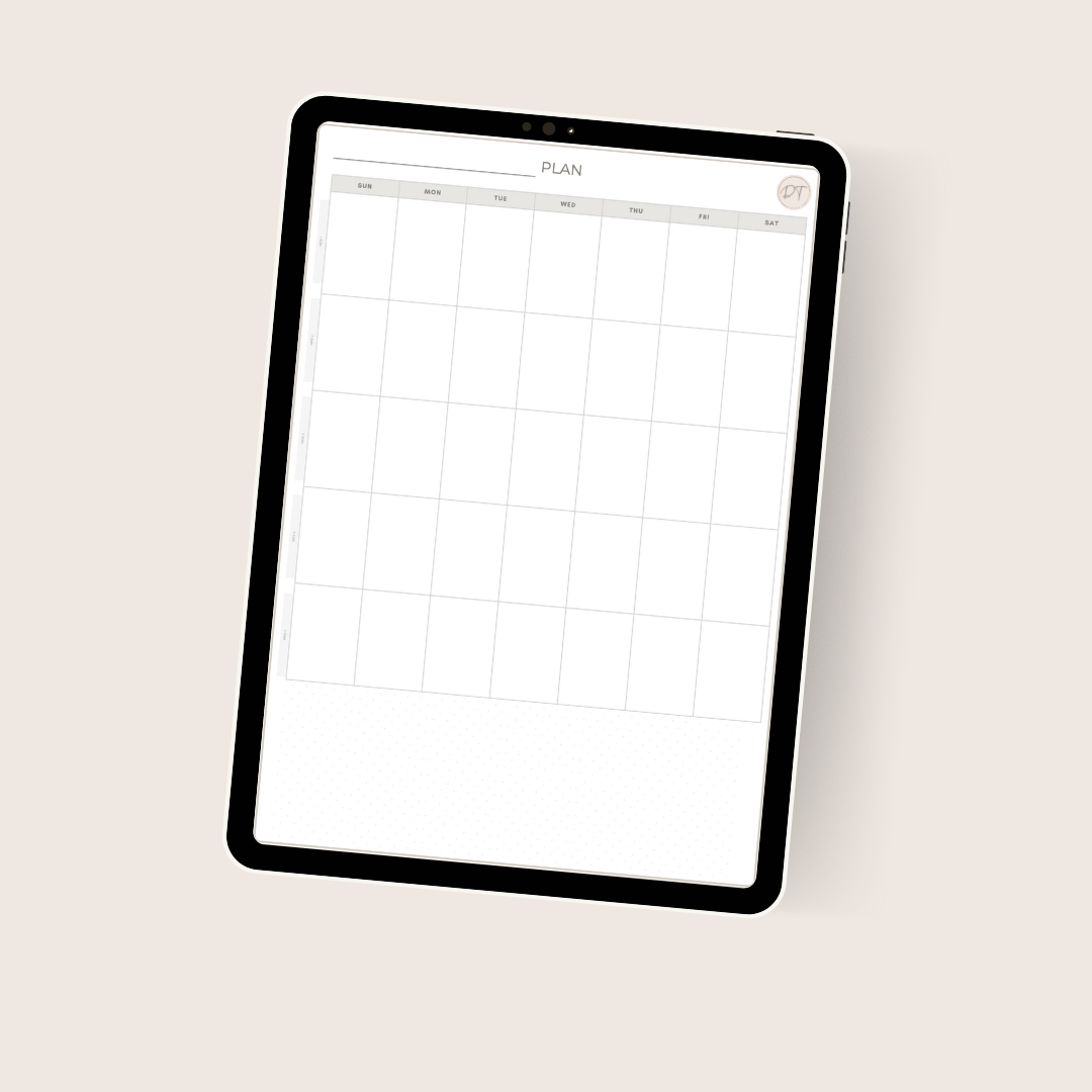 FREE Monthly Planner thumbnail