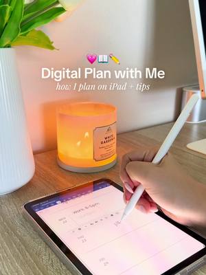 digital plan with me ✏️ how to plan on iPad + how to digitally plan in GoodNotes 💗 this is a Digital Planning tutorial t