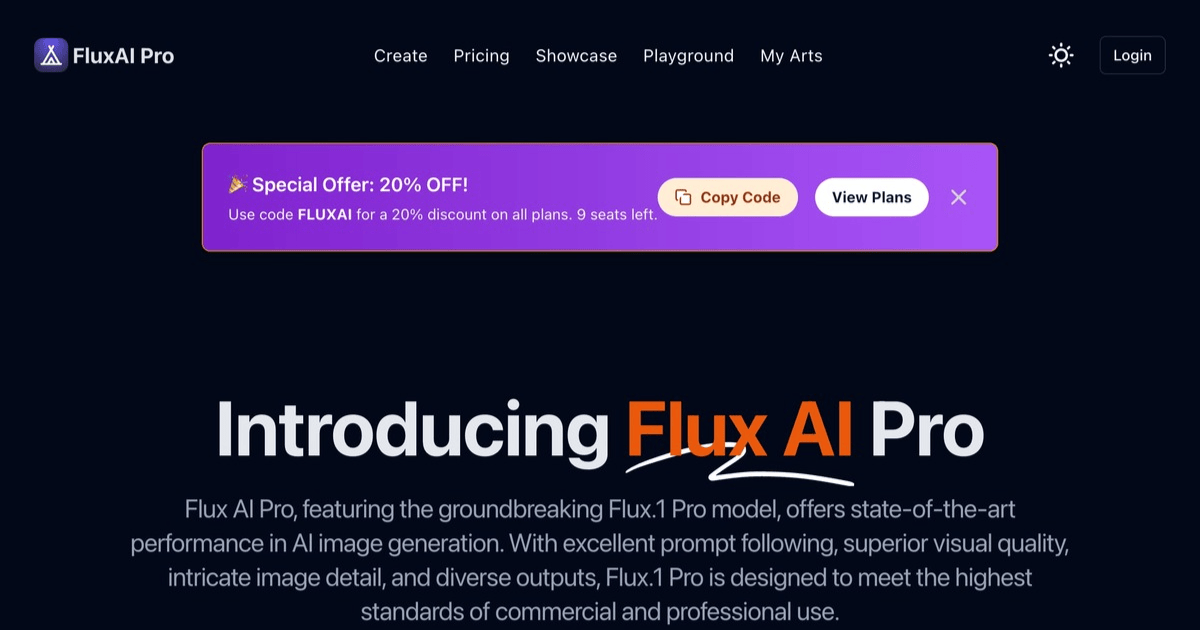 Flux AI Pro thumbnail