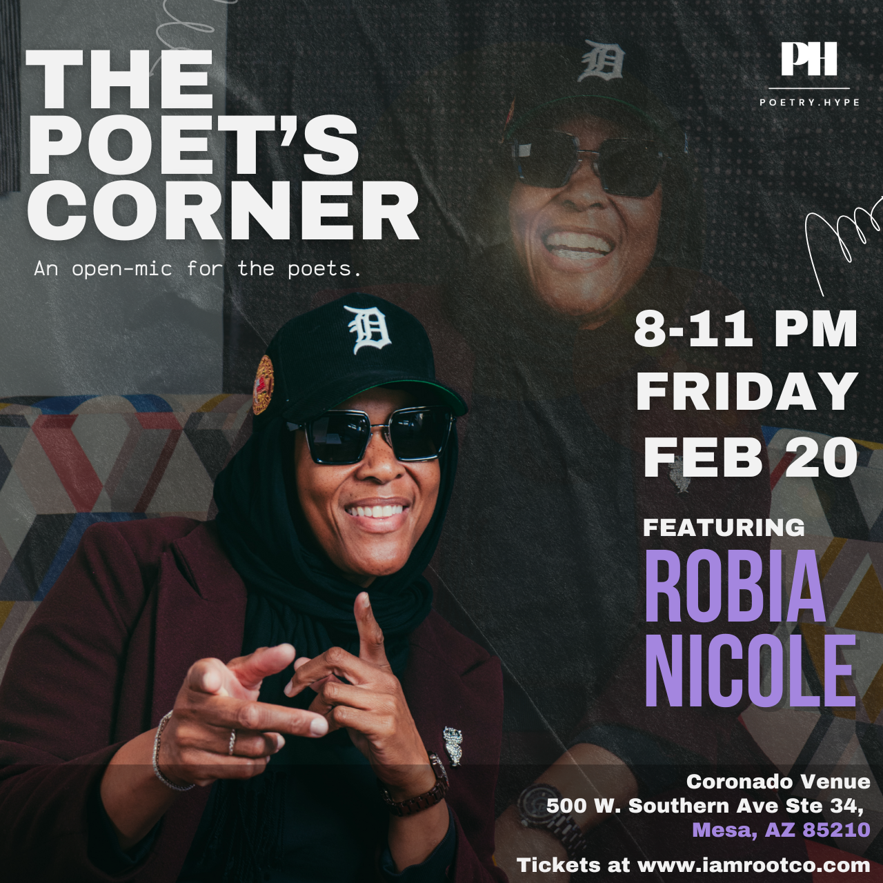 The Poet's Corner Open Mic Featuring: Robia Nicole  thumbnail