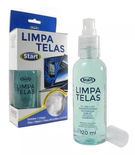Limpa Telas Start 120ml + Pano Microfibra thumbnail
